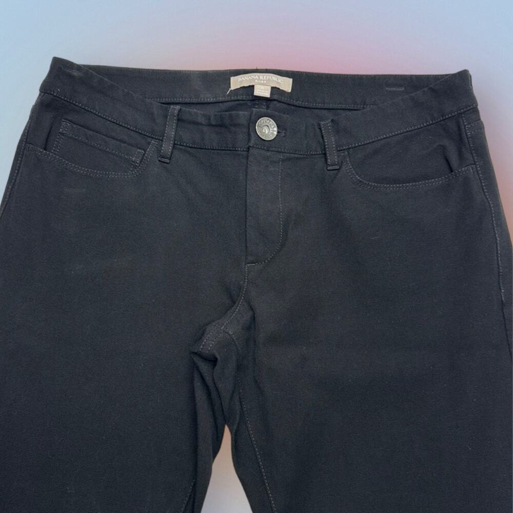 BANANA REPUBLIC Women’s 6 Black Stretchy SLOAN Jeans